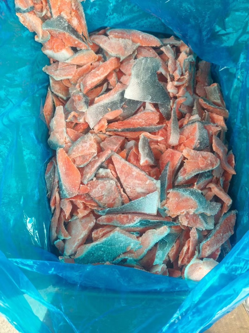 马哈鱼小块，马哈鱼碎肉