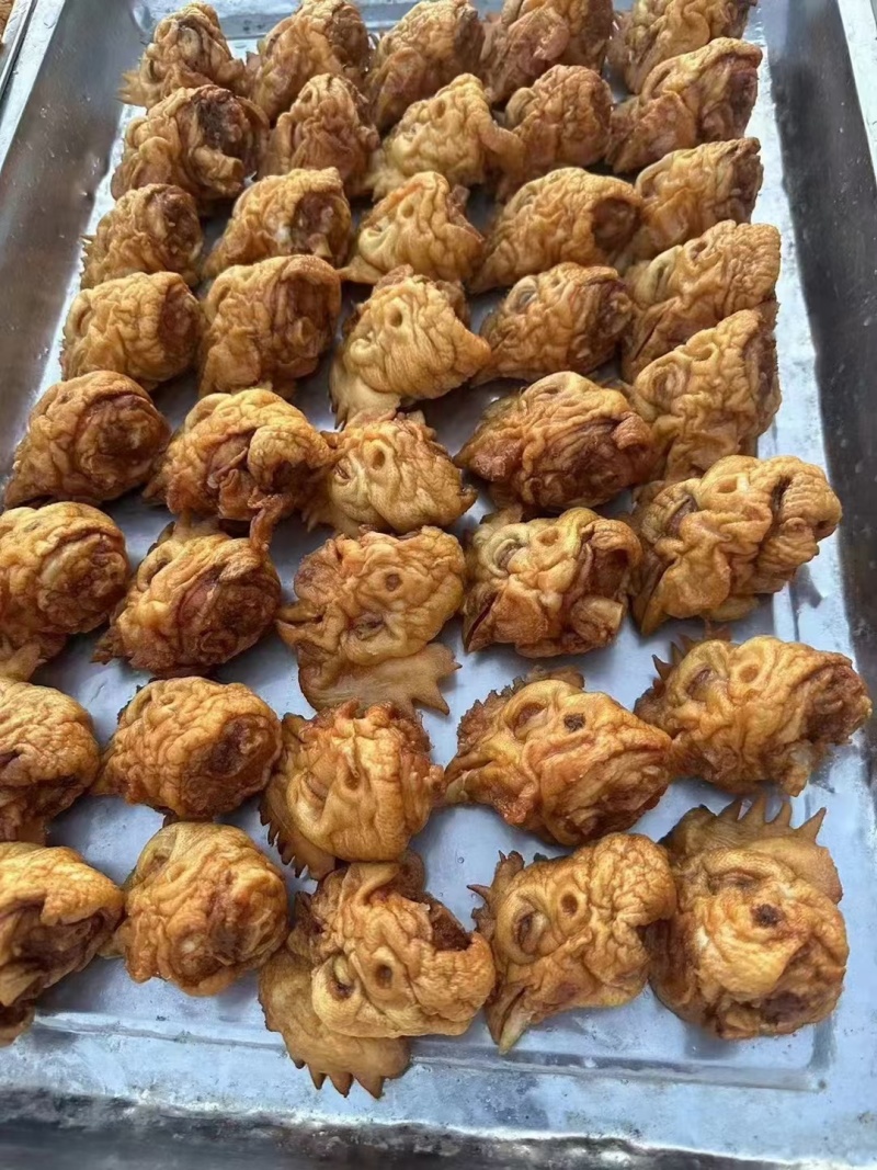 【熟食鸡】油炸鸡头