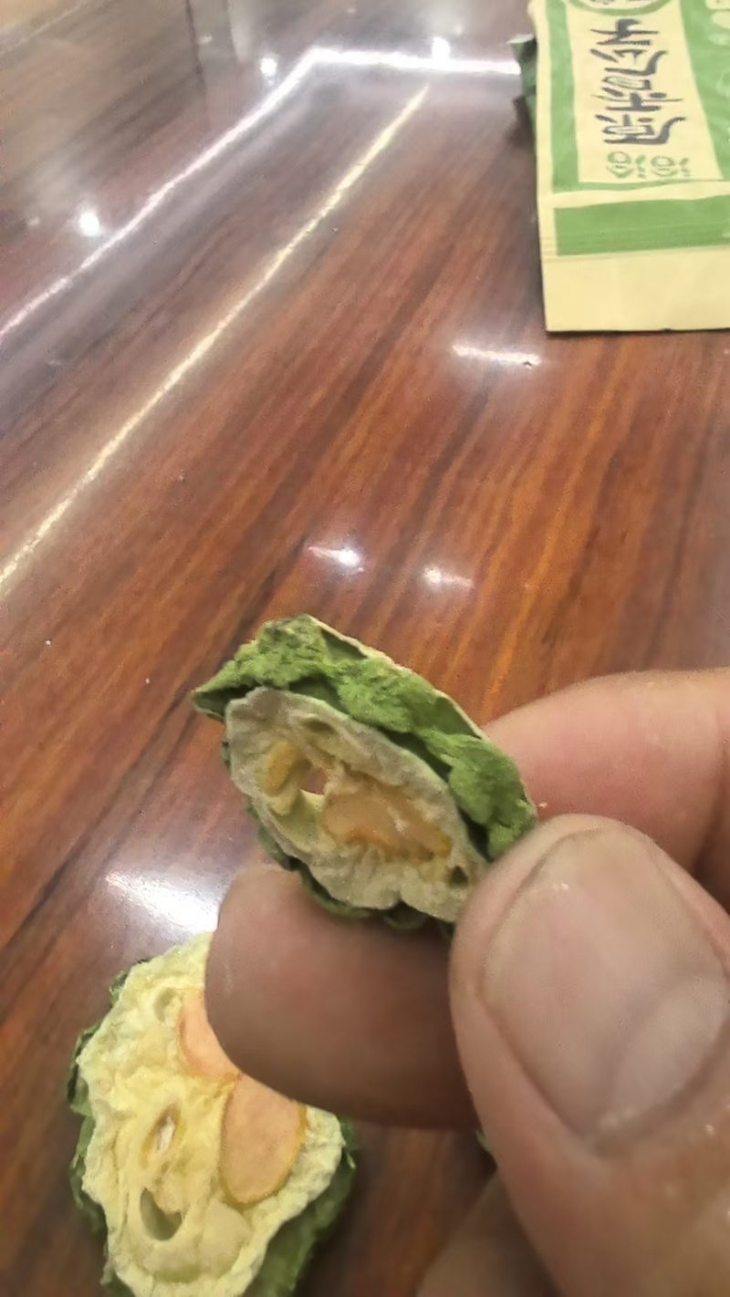 苦瓜干，空气能烘干，泡茶，煲汤都可以
