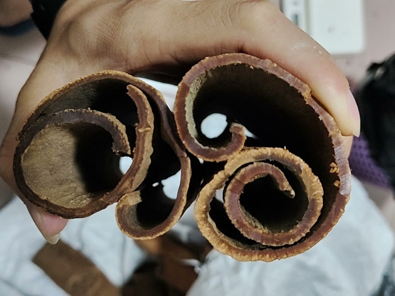 越南高山紫油桂，质量保证，干净，黄亮