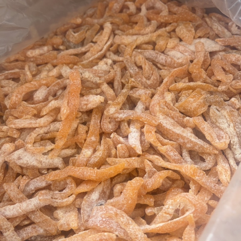 盐津陈皮条地摊电商批发厂家直销正宗盐津陈皮条蜜饯果干