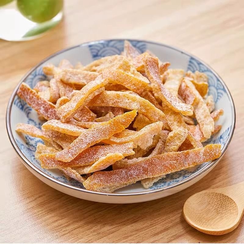 盐津陈皮条地摊电商批发厂家直销正宗盐津陈皮条蜜饯果干