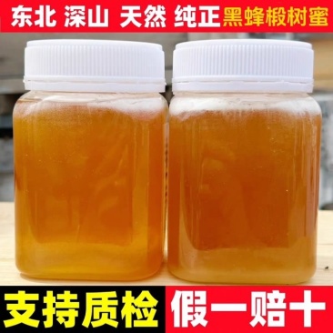 东北雪乡深山黑蜂椴树蜜雪蜜洋槐蜜批发一手货源经得起检测