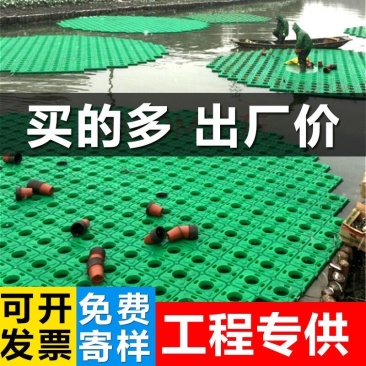 生态浮岛人工生态浮床水上种植人工浮岛生态浮床蔬菜种植