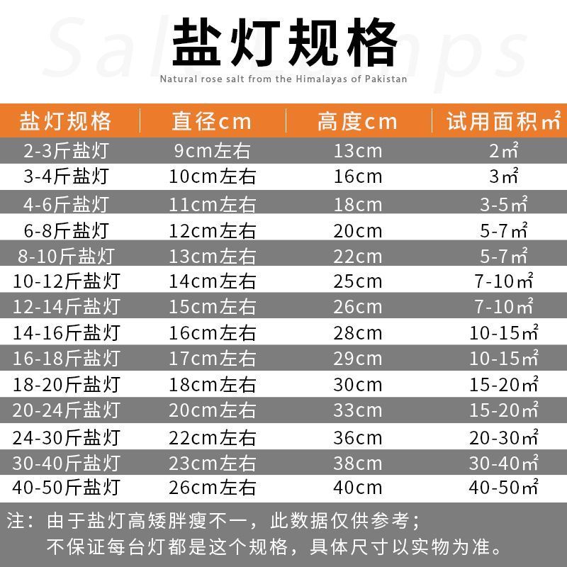 喜马拉雅盐灯家用充电水晶创意天然玫瑰盐矿石台灯卧室床头灯夜灯
