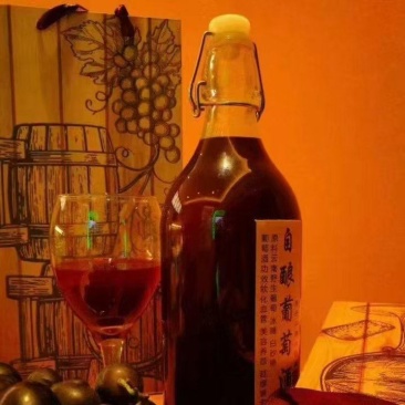 自酿葡萄酒正宗保证质量纯发酵100%