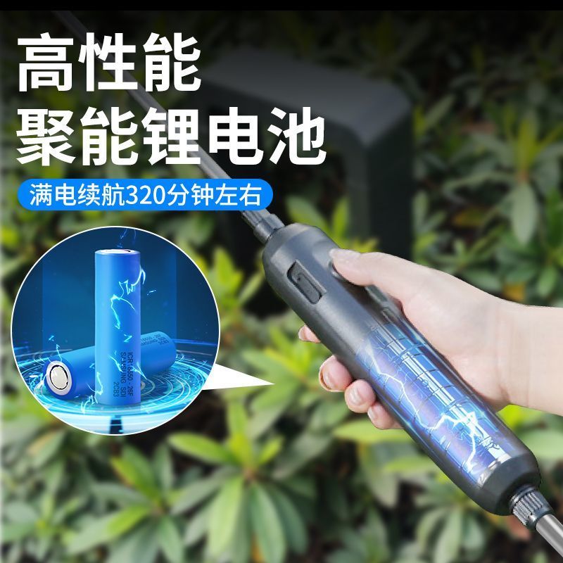 充电电动喷雾器高压肩负消毒家用小型打药机充电式农用