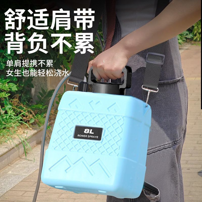 充电电动喷雾器高压肩负消毒家用小型打药机充电式农用