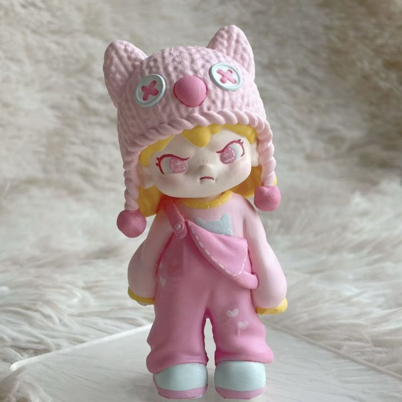 生人勿近Dora猎户的女儿3d拽姐石膏娃娃涂色白胚儿童手工创