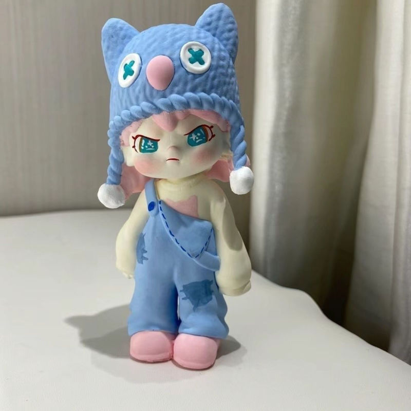 生人勿近Dora猎户的女儿3d拽姐石膏娃娃涂色白胚儿童手工创