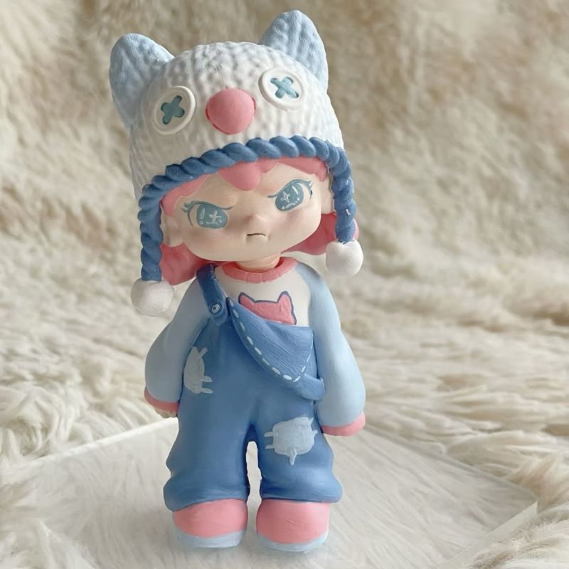 生人勿近Dora猎户的女儿3d拽姐石膏娃娃涂色白胚儿童手工创
