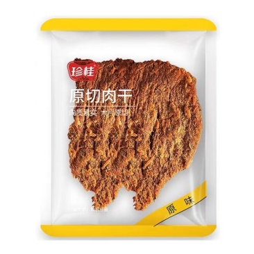 珍桂原切肉香辣独立原味小包装散装猪肉即食零食休闲解馋食品追剧