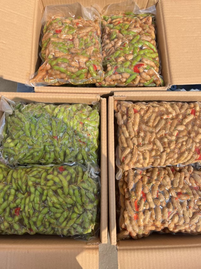 批发卤花生全熟麻辣花生对接市场档口商超饭店稳定供