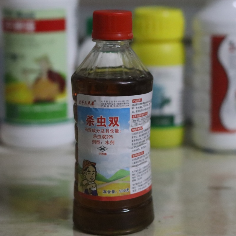 水稻钻卷通打杀虫效果好用药后水稻茎杆内可见死虫持效期更久