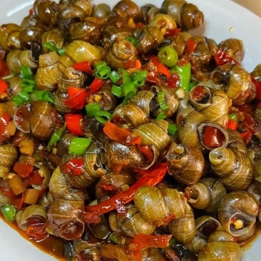 麻辣田螺香辣螺蛳开袋即食肉大螺丝口味熟食海鲜零食小吃袋装