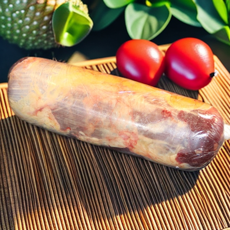 【纯正】呼伦贝尔草原放牧散养黄牛·牛胸口卷（柱体）