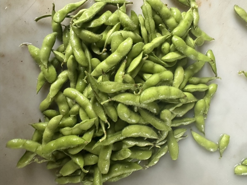翠绿宝毛豆大量上市