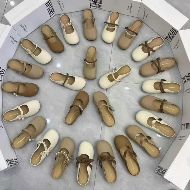 小羊皮半拖，皮质软，耐磨，穿着好看