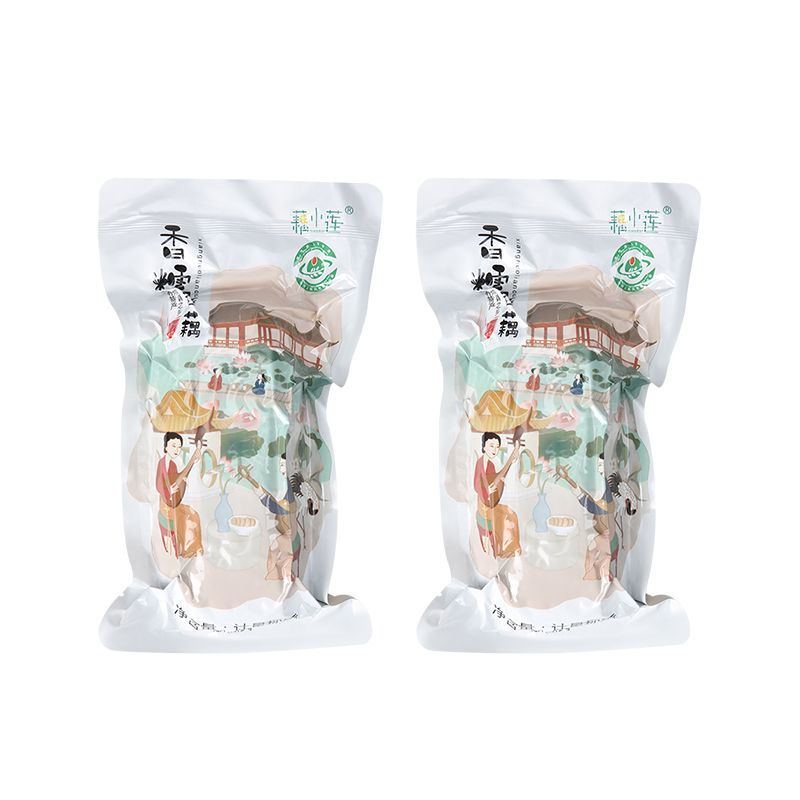 藕小莲-桂花糯米藕舌尖上中国糖藕开袋即食真空包装配料表干净