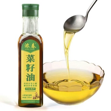 浓春传统压榨菜籽油，非转基因菜籽油，浓香小榨油