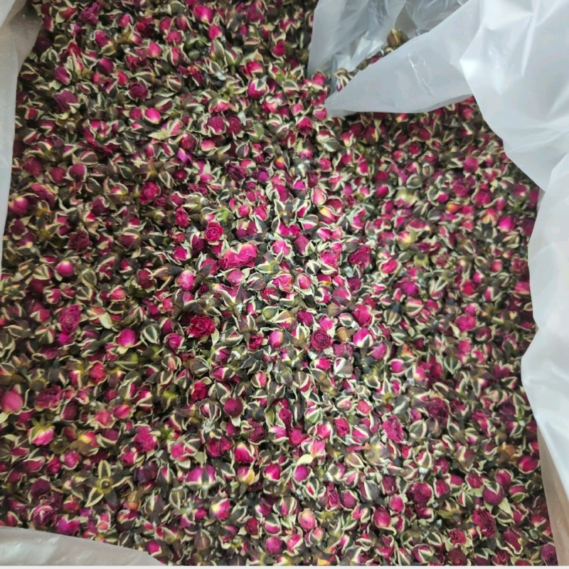 金边玫瑰花茶干花玫瑰花干优质金边玫瑰泡水泡茶