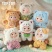 TOPTOY正版猪猪侠毛绒公仔猪咪玩偶童年回忆玩具挂件圣诞生
