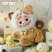 TOPTOY正版猪猪侠毛绒公仔猪咪玩偶童年回忆玩具挂件圣诞生