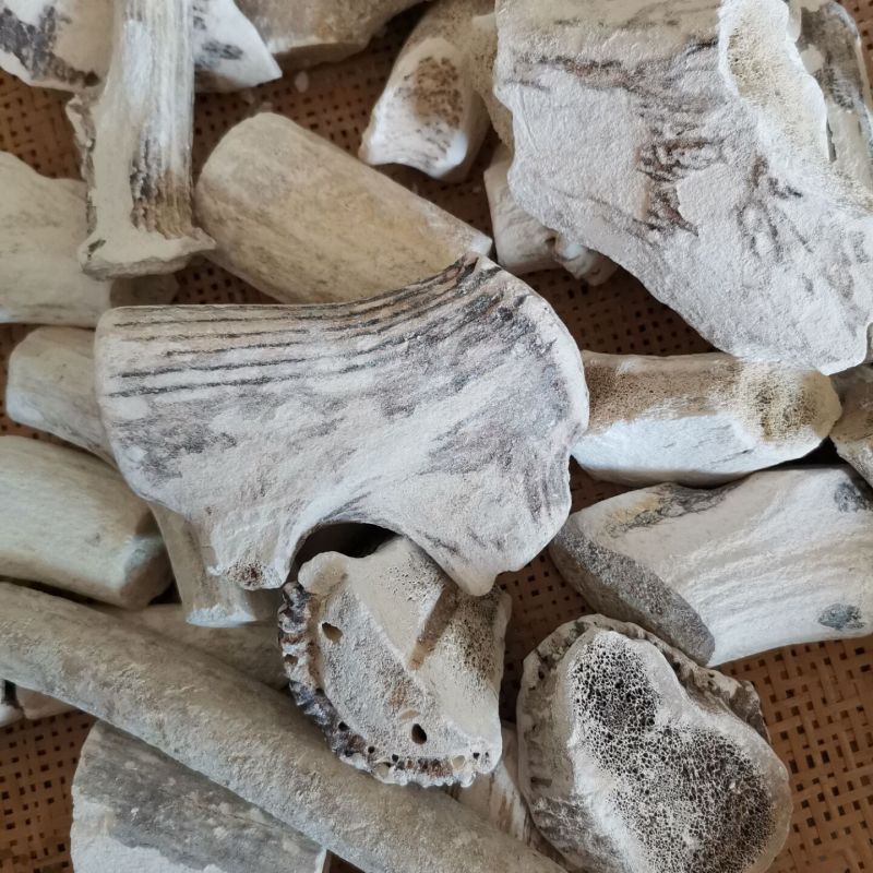 (天然高品质鹿角霜)精选鹿角霜中药材鹿角尖霜可代磨鹿角霜