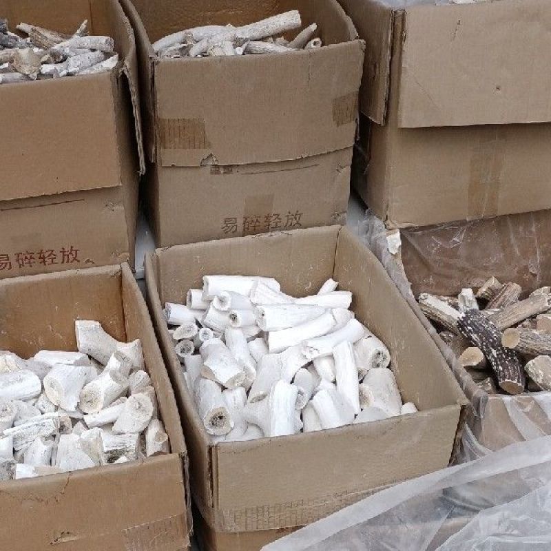 (天然高品质鹿角霜)精选鹿角霜中药材鹿角尖霜可代磨鹿角霜