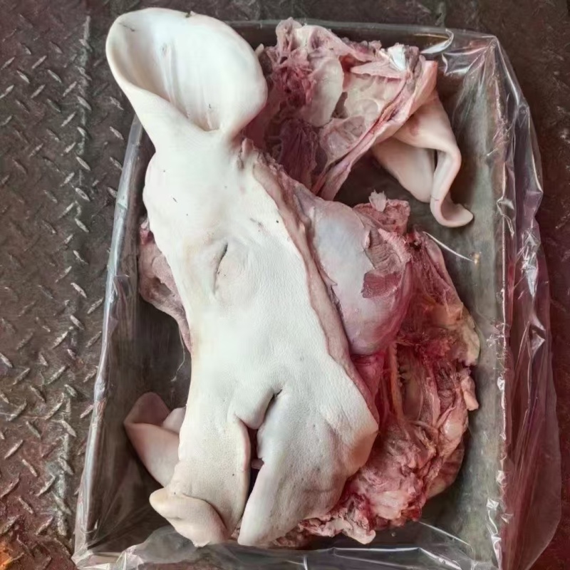 带耳猪头