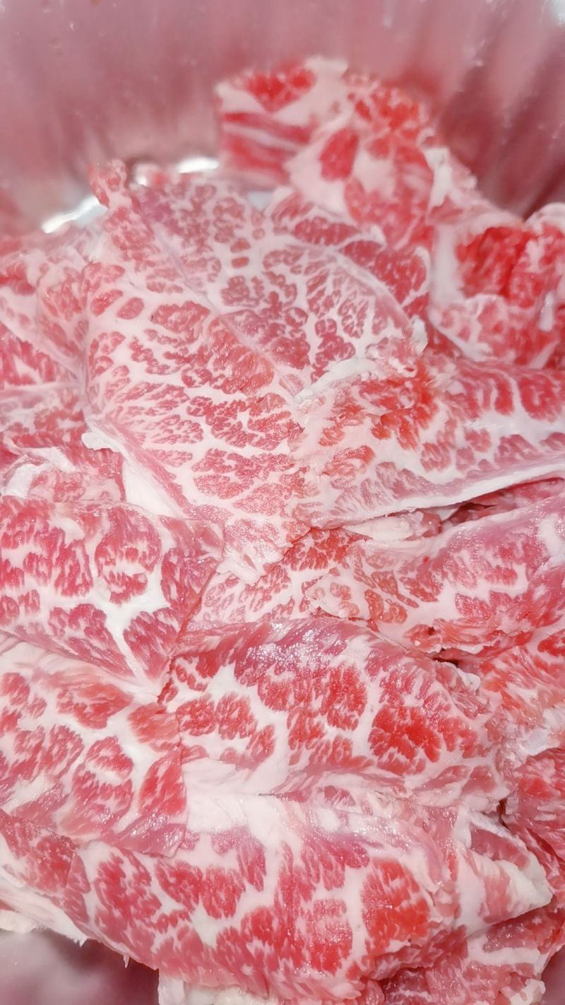 烤肉火锅西餐烧烤家庭必备：雪花牛肉