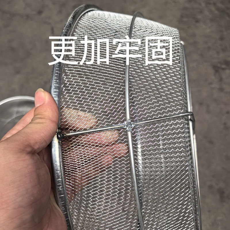 加粗加固铁筛子高承重加筋多用圆筛过滤