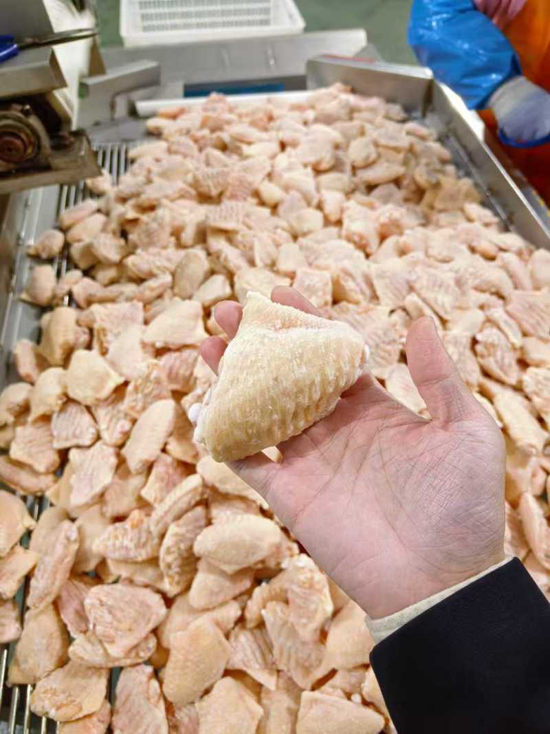 山东鸡副产品翅中鸡中翅冷冻食品批发厂家直销干货检疫原切