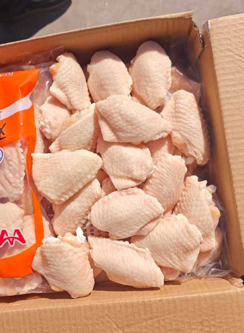 山东鸡副产品翅中鸡中翅冷冻食品批发厂家直销干货检疫原切