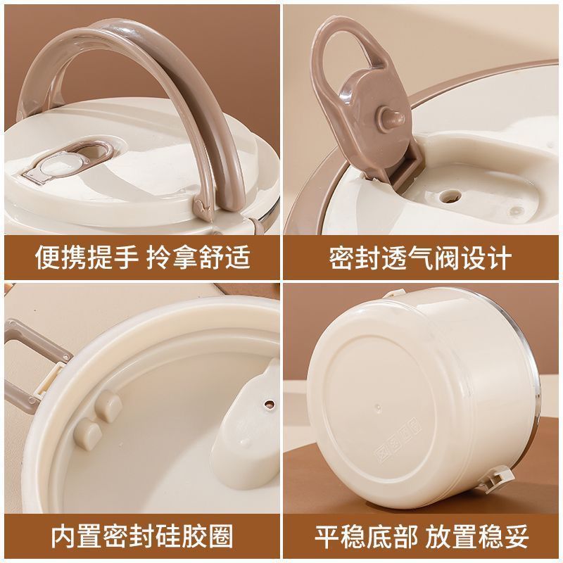 特厚不锈钢食品级饭盒带盖上班族学生多层饭盒便当盒便携带饭