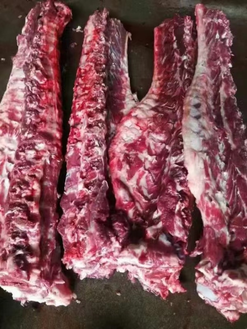 新鲜驴副产品带肉脊骨各种规格一件代发切小块顺丰包邮
