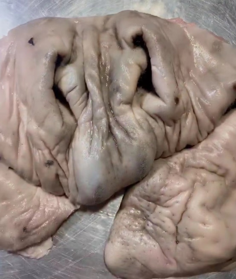 新鲜驴嘴唇肉山东厂家发货一件代发顺丰包邮