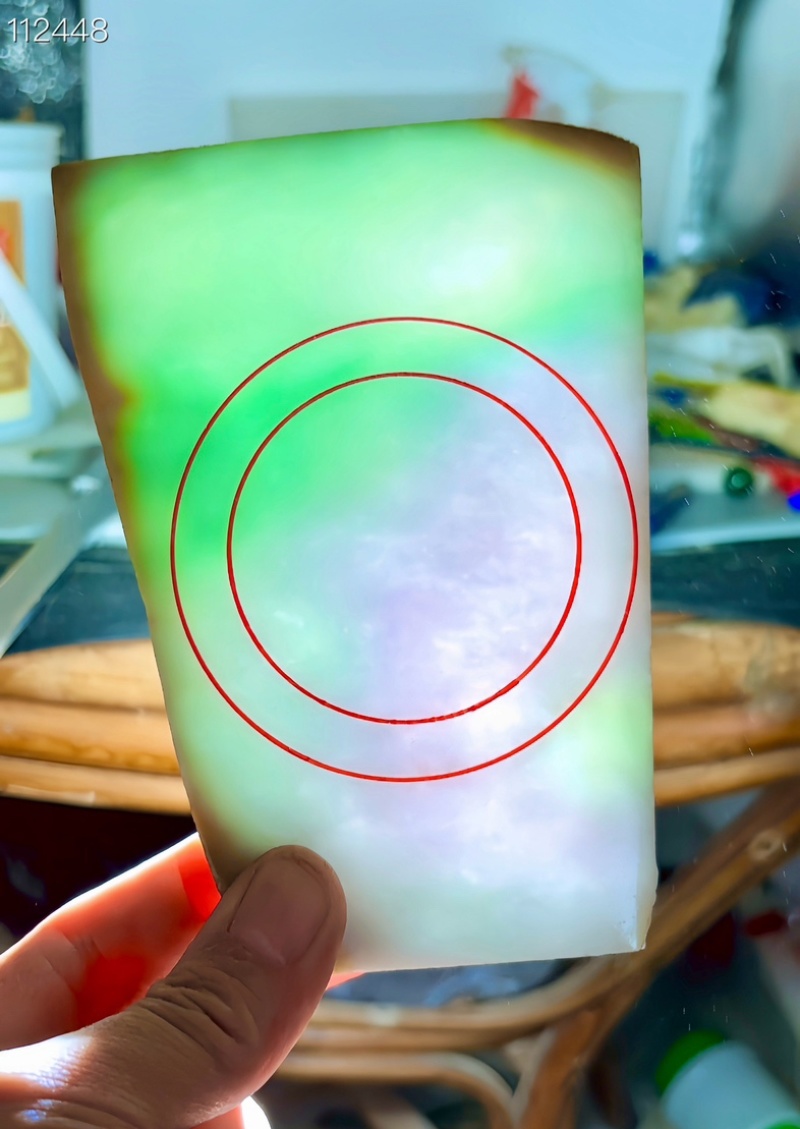 翡翠手镯料