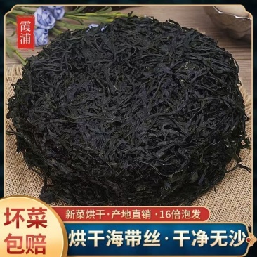 福建无沙烘干海带丝圈圈圆饼