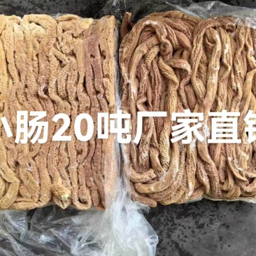 予煮小肠纯干一箱10公斤2板，猪小肠，小肠，无油无水一手