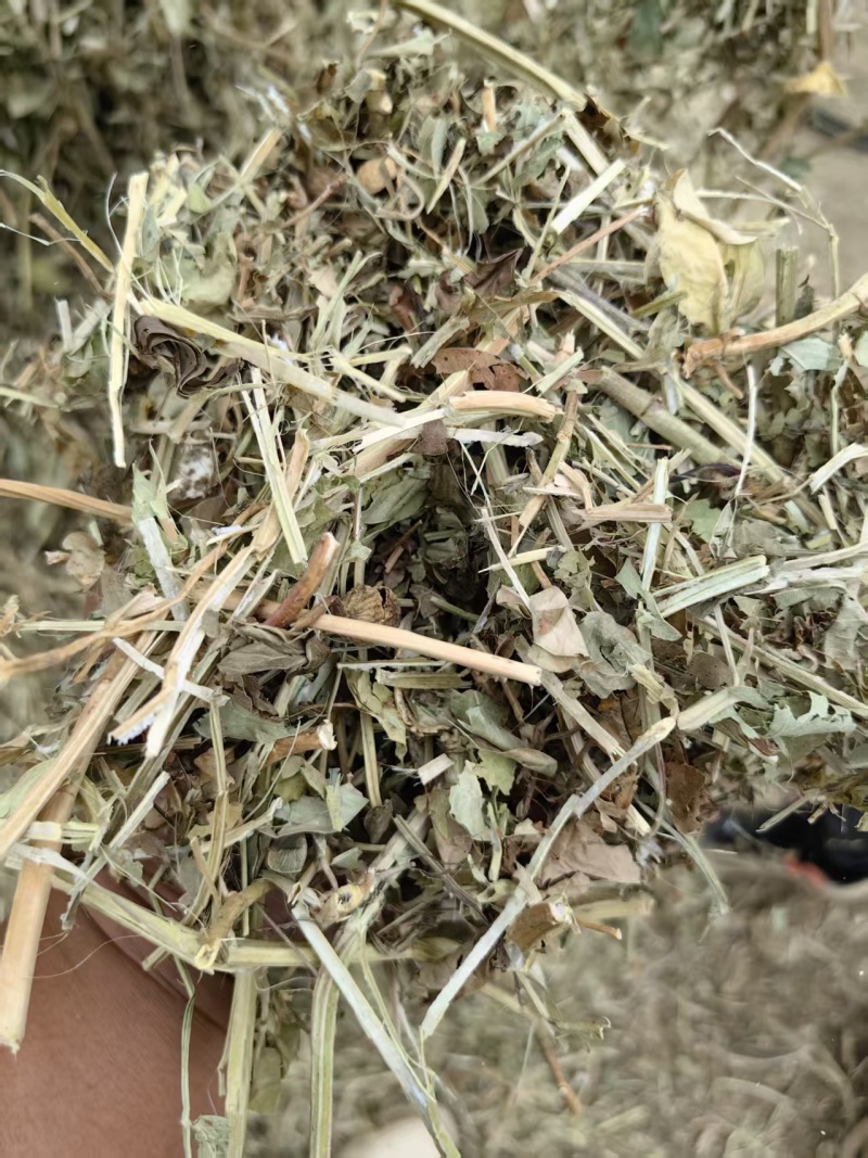 牛羊兔草料，小麦秸秆，花生秧