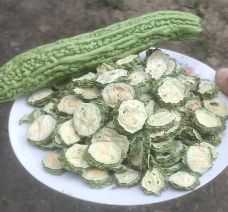 苦瓜干片干苦瓜低温烘干而成一手货源厂家直供