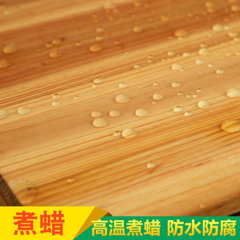 意蜂煮蜡蜜蜂箱带继箱中蜂高箱标准十框双层全杉木蜂箱