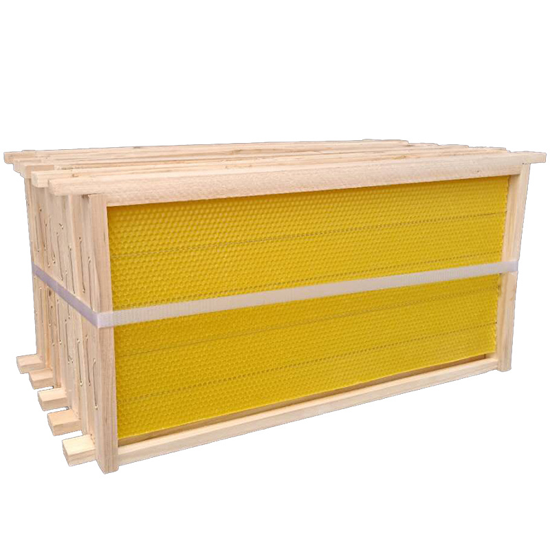 意蜂巢础框成品带框巢础全杉木巢脾意蜂巢础养蜂工具全套