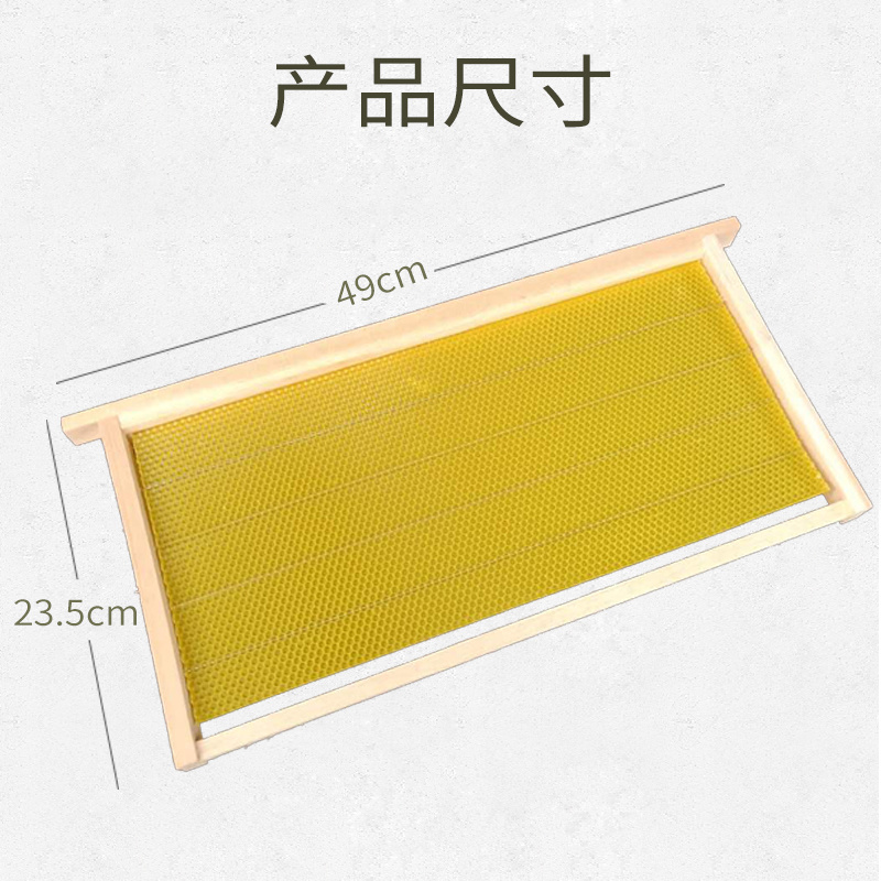 意蜂巢础框成品带框巢础全杉木巢脾意蜂巢础养蜂工具全套