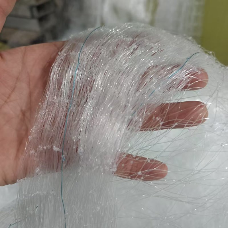 果园大棚加粗尼龙网果树稻谷樱桃葡萄梨树草莓防鸟网鱼塘泥鳅天网