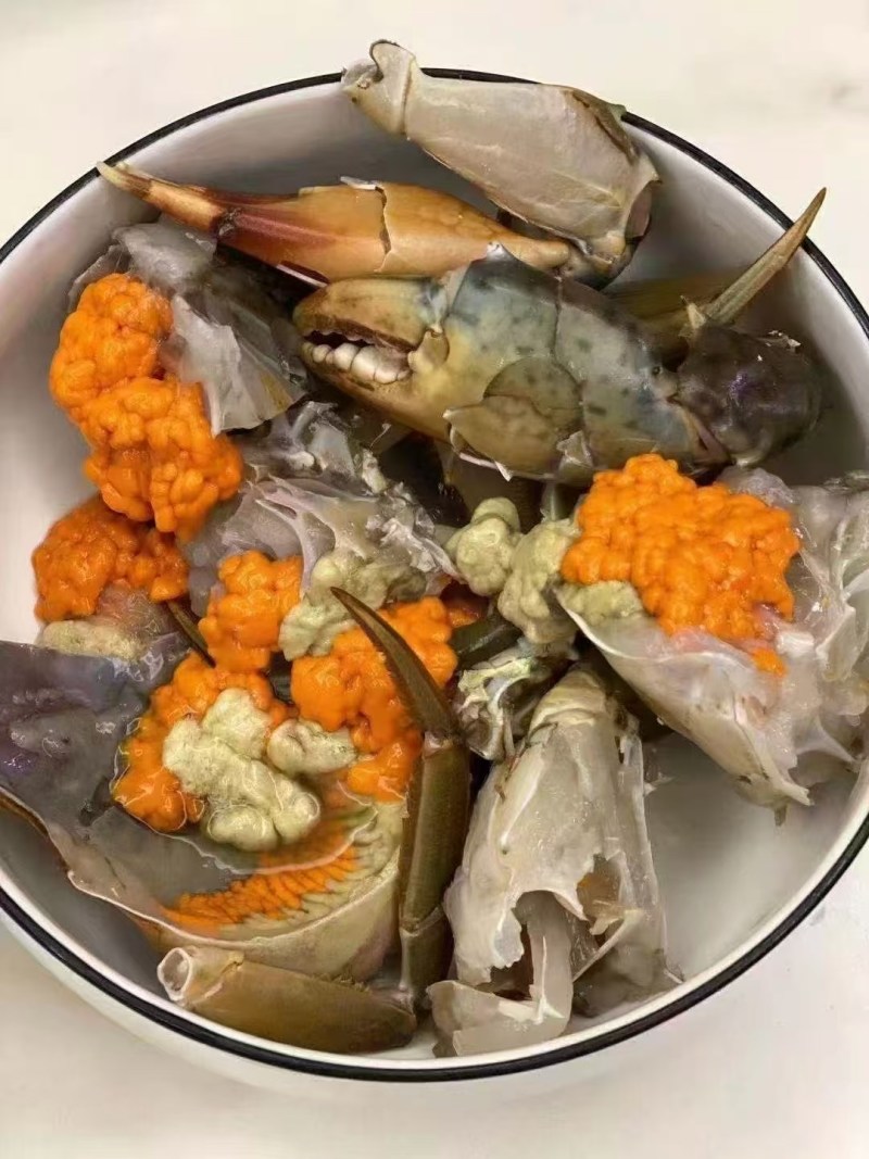 福建漳州红鲟膏蟹螃蟹