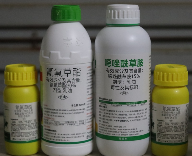 15%噁唑酰草胺+全打型氰氟草酯+金马稗水稻抗性稗草千金