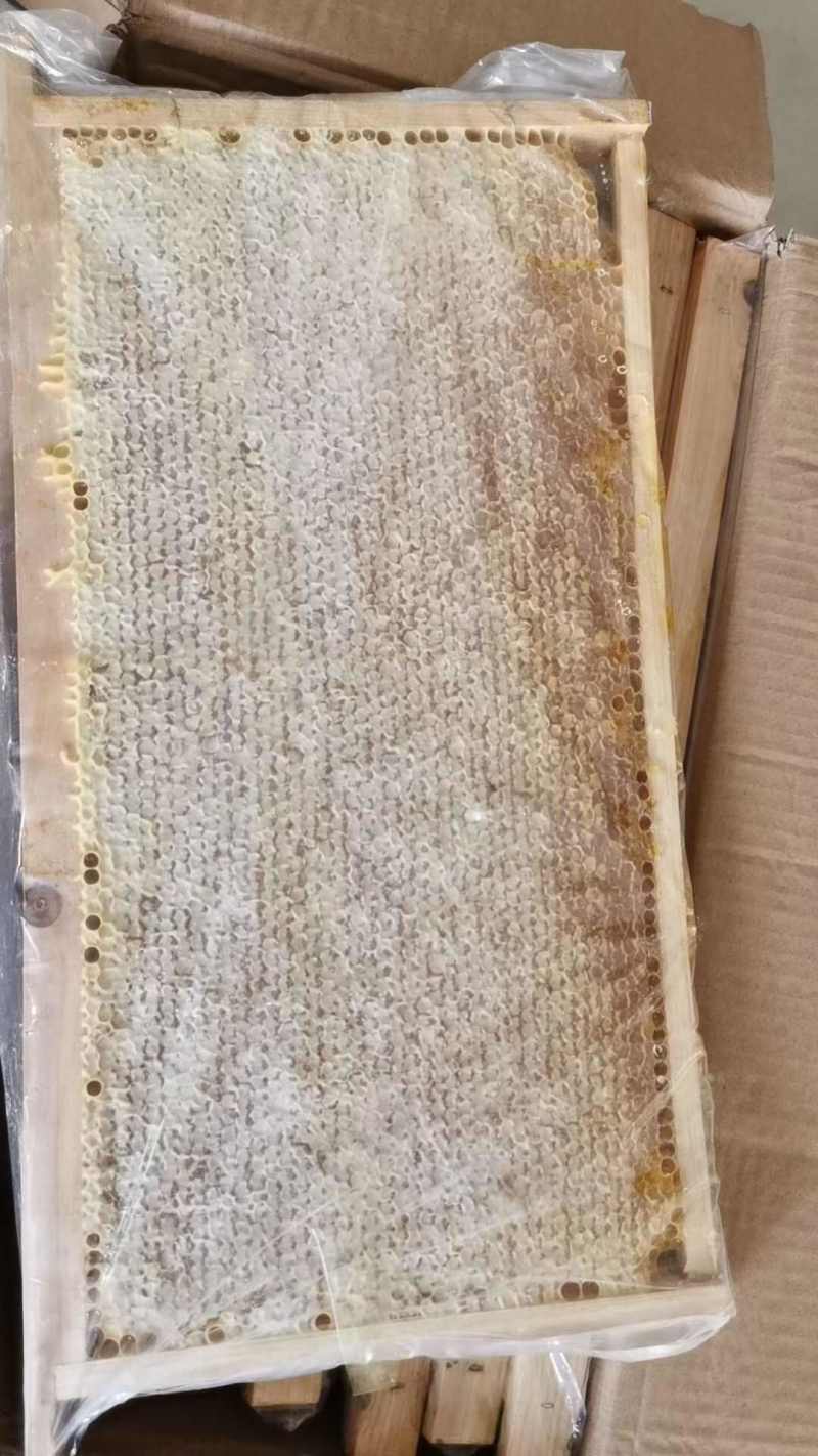 整张蜜脾礼盒装精品大张蜂巢蜜高端木质礼盒装送礼倍有面子
