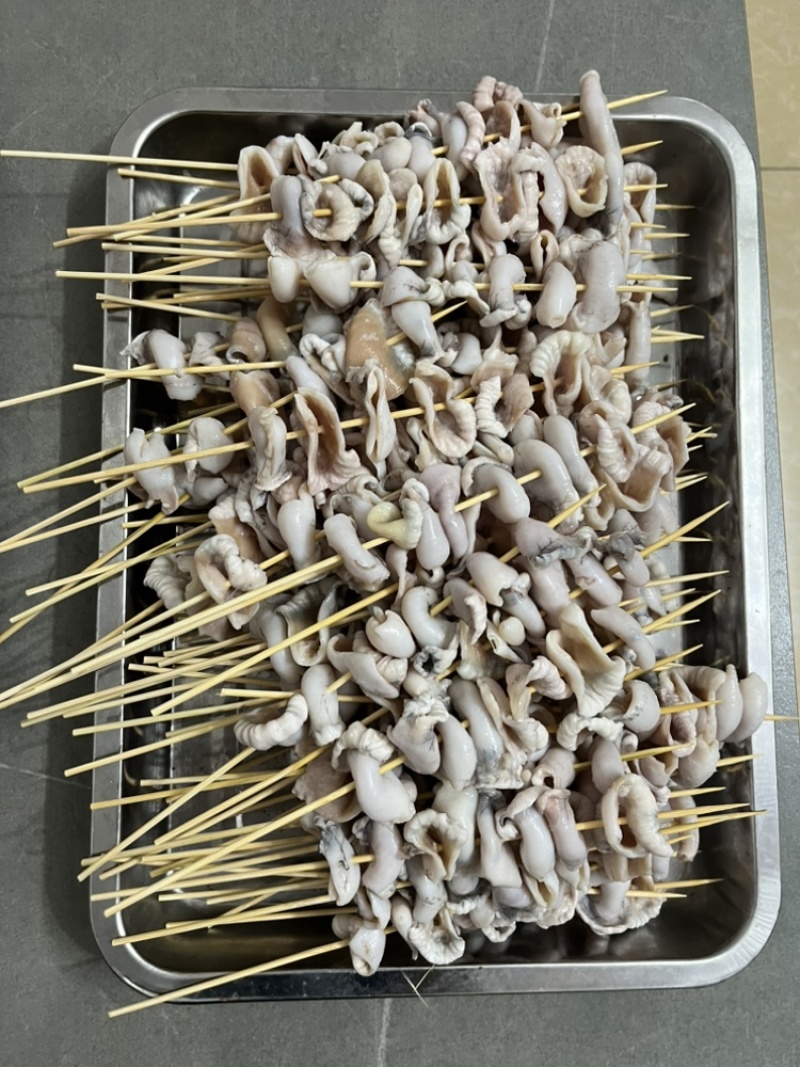 牛蛙肚烧烤串蛙肚串串